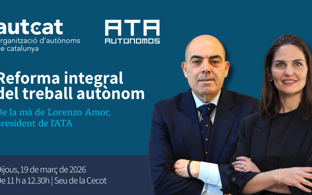 Reforma integral del treball autònom de la mà de Lorenzo Amor, president de l’ATA
